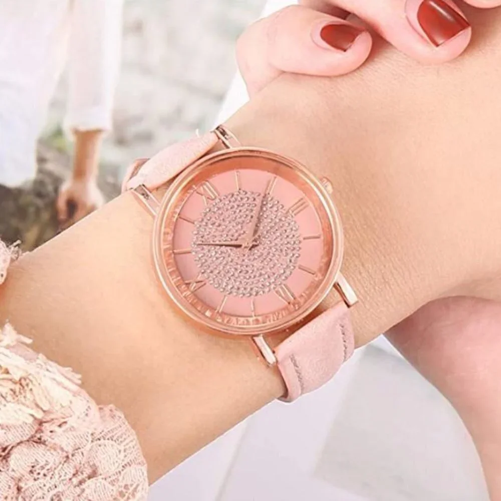 2/$25 New Ladies fashion watch - PINK